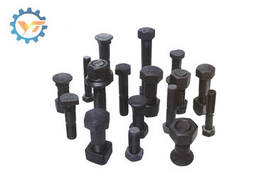 High Strength Track Bolts And Nuts M12 M14 M16 M18 M20 For Excavator