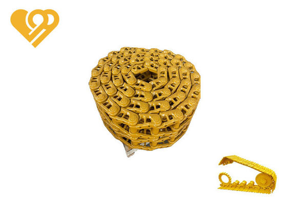 KOMATSU PC20 Track Chain Assembly with Mid-Frequency Heat-Treatment Technology Self-Lubricated System and Precision Assembly Dimensions