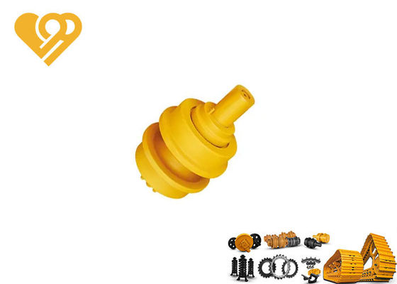 50Mn Steel Track Carrier Roller with 40MnB Material and Smooth Finish for Heavy Duty Excavator Undercarriage