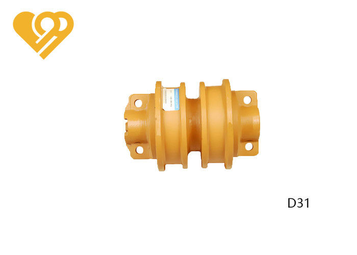 D31 Bulldozer Undercarriage Parts Flange Guided Bottom Track Rollers