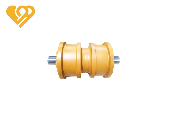Komatsu D475 Undercarriage Spare Parts Bottom Single Flange / Double Flange Heavy Duty Track Roller 198-30-00544/198-30-00653