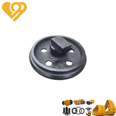 Qualidade Grupo de Roda Guia Frontal de Aço Forjado de Precisão para Mini Escavadeira CAT E70B - Peças de Reposição de Esteira fábrica