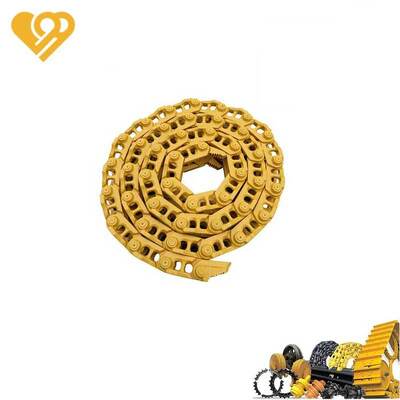 Qualidade Conjunto de elo de corrente de esteira de escavadeira Caterpillar D6H/D6R em aço boro 35MnBH com dureza HRC 50-56 e passo de 216 mm fábrica