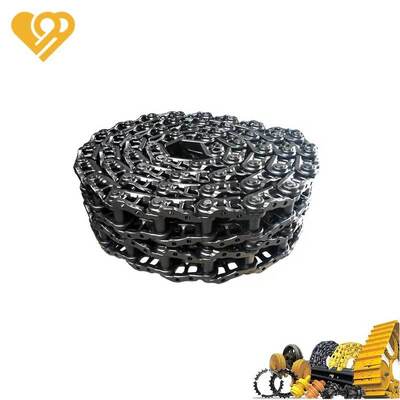 Qualidade Caterpillar E320/E320B Trail Chain Link Assembly com 35MnBH Boron Steel HRC 50-56 Dureza e 216mm Pitch fábrica
