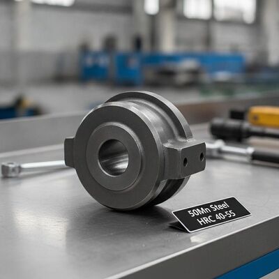 Qualidade 50Mn de aço HRC 40-55 OEM Rodas de substituição de pista para CAT 320 330 Peças do trem de carga da escavadeira fábrica