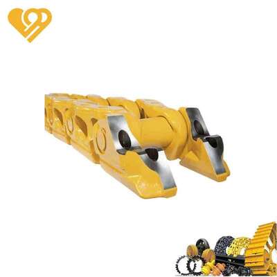 Qualidade Elo de Corrente de Esteira em Aço 35MnBH com Dureza HRC 40-55 e Passo de Elo de 190,0 mm para Trem de Força de Escavadeira Komatsu fábrica